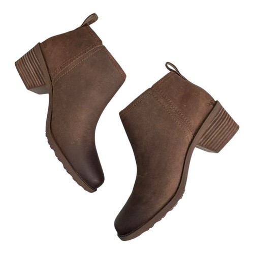 TEVA Women's Anaya Chelsea Waterproof Brown Boots 1120153 $160 - Picture 2 of 11