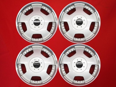 WORK EUROLINE Wheels 18 inch 8J+20 PCD139.7 6H set of 4 Used