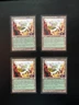 X 4 - MTG - Undiscovered Paradise - Visions - see picts for condition - #1