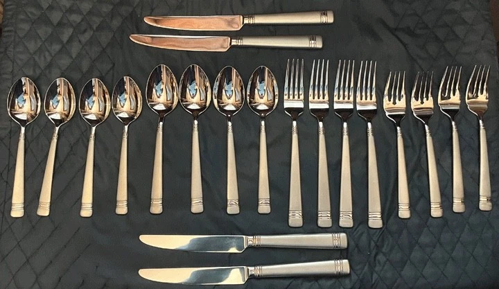 Reed & Barton Stainless Steel Japan Single Flatware Pieces for