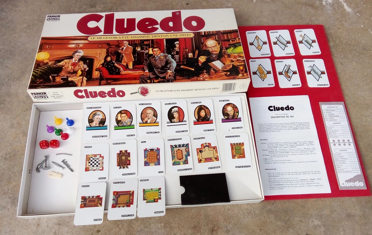 Jeu De Société Ancien SUPER CLUEDO Parker 2001 - Complet 3 à 10 Joueurs - Occasion