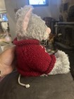 Vintage 1986 Keepsake Kritters Benny The Mouse Plush Wearing Christmas Sweater — photo 4
