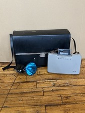 Vintage Polaroid Land Camera Automatic 215 with Case and 268 Light Untested