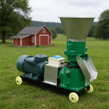 Chicken/Duck 3mm Animal Feed Pellet Mill Machine 220V Feed Pellet Press Maker