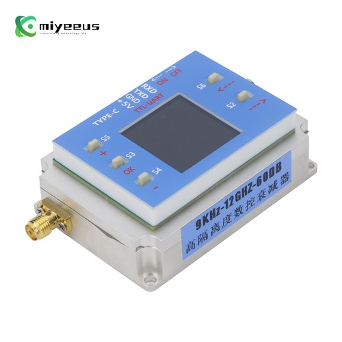 Digital Programmable Controlled Attenuator Module 60dB TFT Display SMA Connector - 第 7/7 張圖片