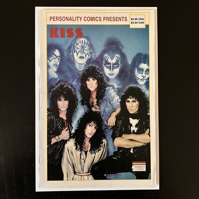 Personality Comics Presents Kiss #3A Rock and Roll Music Hair Band VF/NM Condit