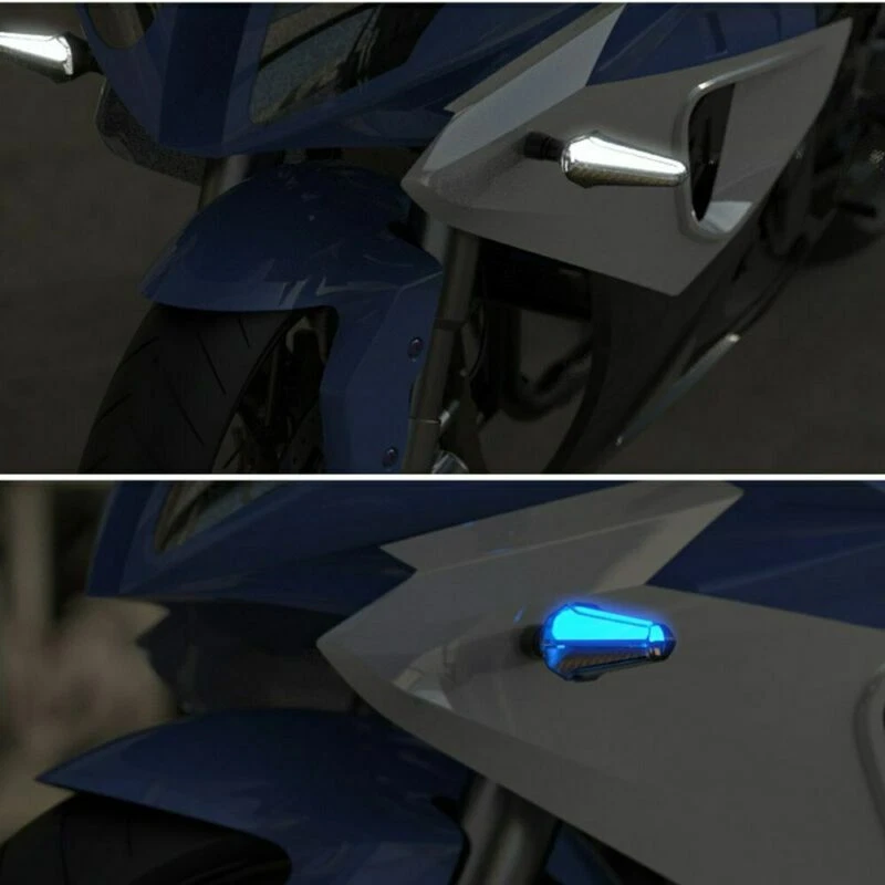 Nuevo intermitente luces LED intermitentes para moto DC12V luz de advertencia Foto 3 de 4
