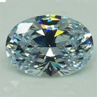 HUGE Unheated 56.58ct VVS White Sapphire Oval Cut AAAA+ Loose Gemstone 15mmx20mm