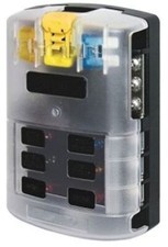 12 CIRCUIT AUTOMOTIVE FUSE BLOCK W/ COVER (4X...