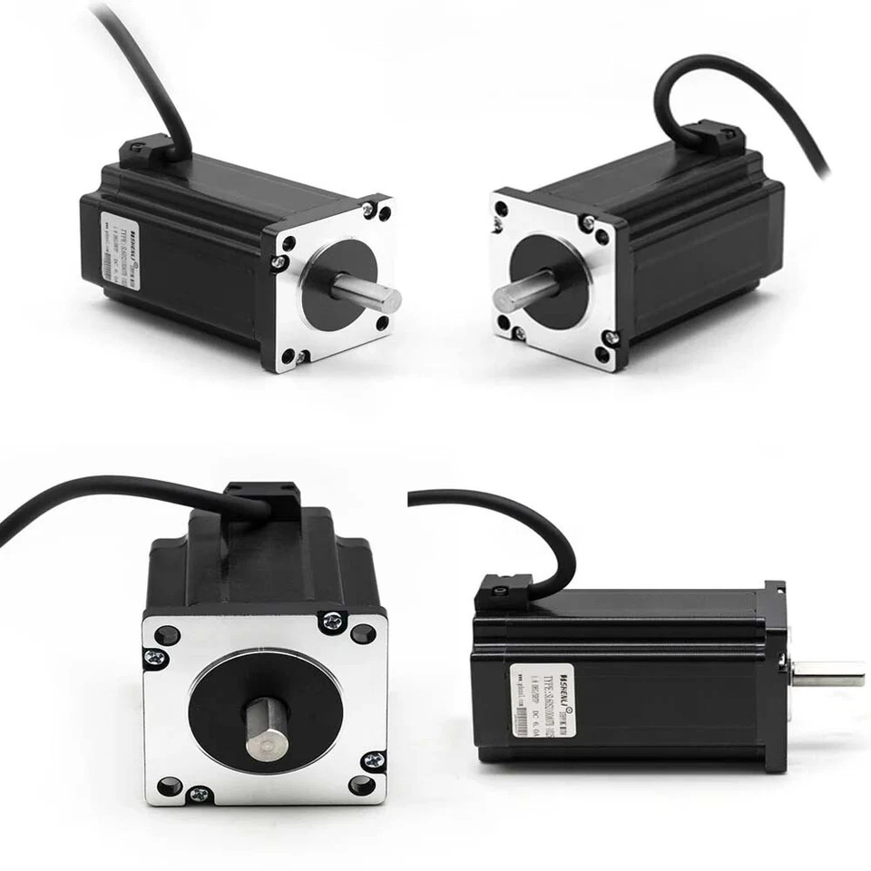 3 Axis Nema 23 Schrittmotor 1.2Nm/2Nm/3Nm Φ8mm &Driver DM556 & 24V Power CNC Kit - Bild 4 von 4