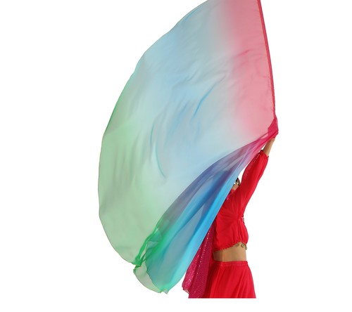 Banderas semicírculo ala de ángel de adoración para danza de alabanza ropa de actuación de iglesia - Imagen 26 de 30