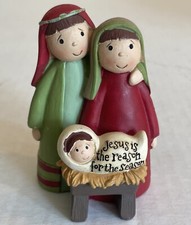 Blossom Bucket Jesus Is The Reason For The Season Manger Nativity Christmas