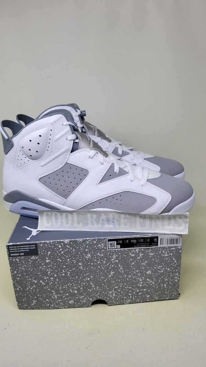 Men's Size 18 - Jordan 6 Retro Low Cool Grey | eBay