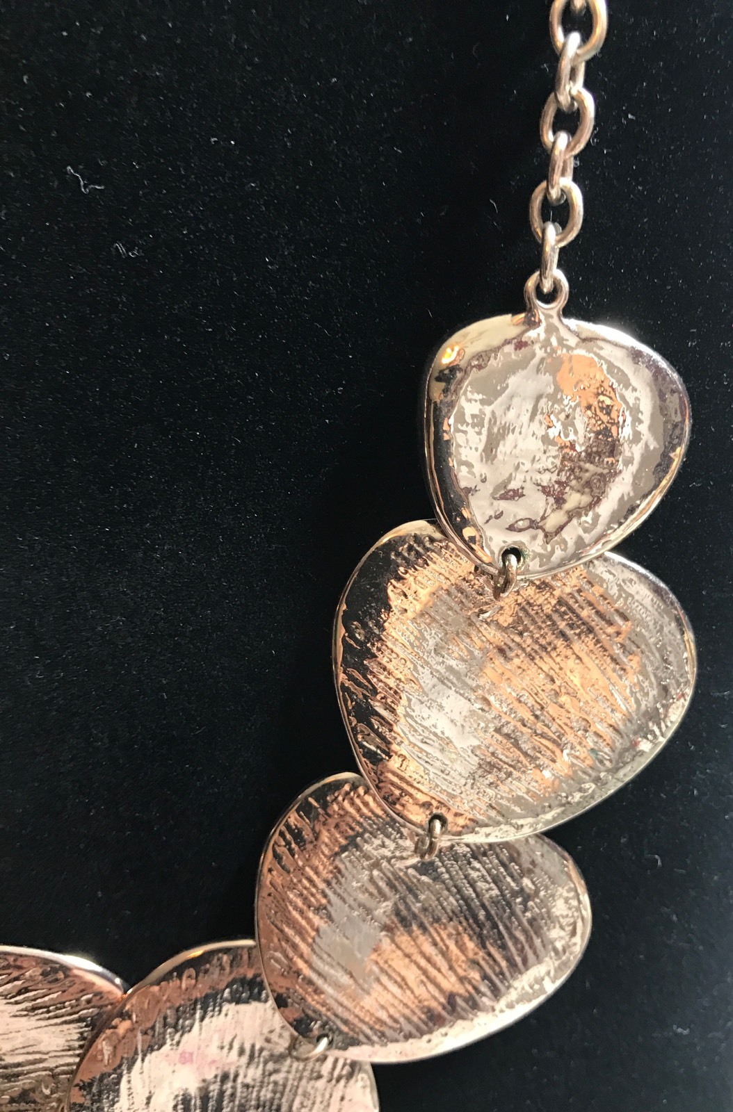 ST. THOMAS BOLD Statement Copper Tone Necklace  2… - image 2