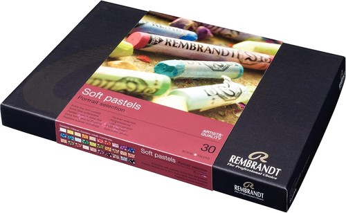 Rembrandt Ensemble De Pastel Secs .Couleurs Portrait. Set 30