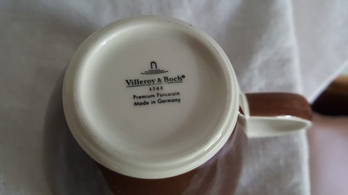 Villeroy & Boch, Caffe Club Braun Kaffeetasse 2 Stück " NEU " - Bild 3 von 3