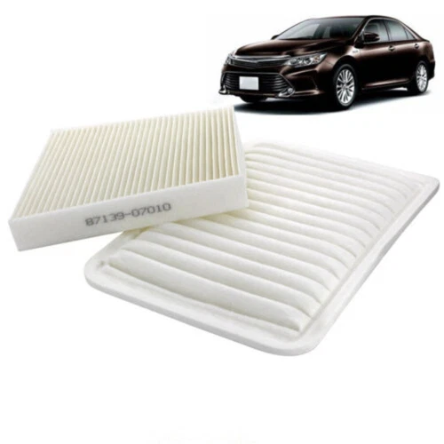 CABIN & AIR FILTER COMBO FOR TOYOTA CAMRY 2.5L 2.4L ENGINE 07-2017 17801-0H050 - Picture 2 of 8