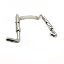 10pcs Good Quality Viola Chinrest Bracket Clamp Screw Silver