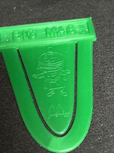 Vtg. 1981 McDonald's Happy Meal Toy, Plastic Bookmarks (17), See Description - Picture 3 of 11
