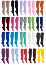 Women Thick Heavy Cotton Knee High Warm Winter Solid Color Socks 9-11