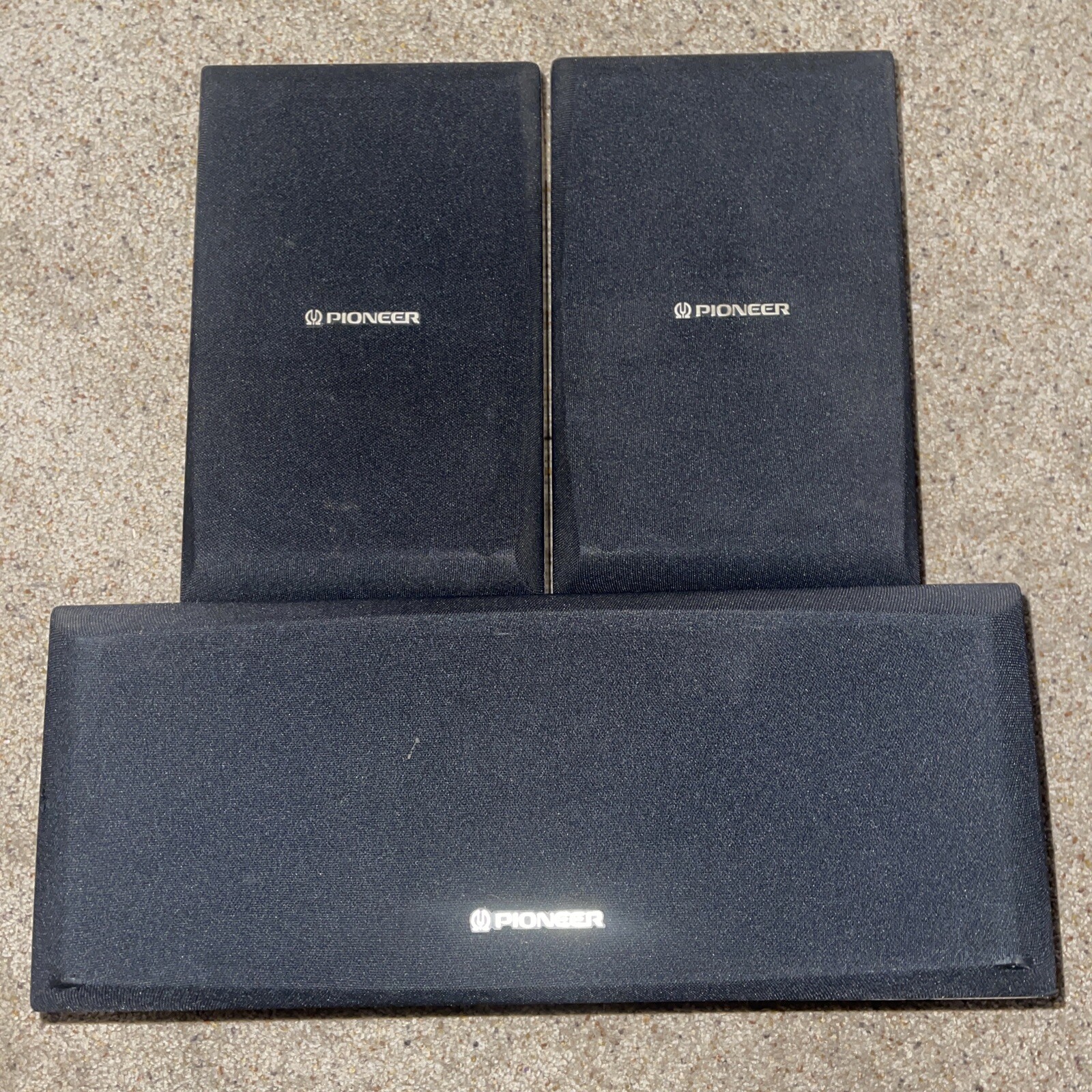 Pioneer cs-x580-k (x2) And Cs-c280K (1) Speakers. Working