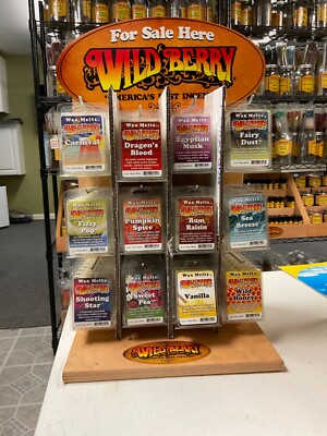 WILDBERRY WAX MELTS 6 PIECE PKS  BUY 2 GET ONE FREE! MIX N MATCH 12 SCENTS 