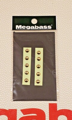 WOW! Megabass 3D Replacement Eye 5.0 ito coayu slider, Others 10 Pk FREE SHIP
