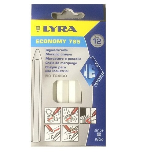 1 x SISA FETTKREIDE WEIß REIFENKREIDE/ TIRE CHALK WHITE