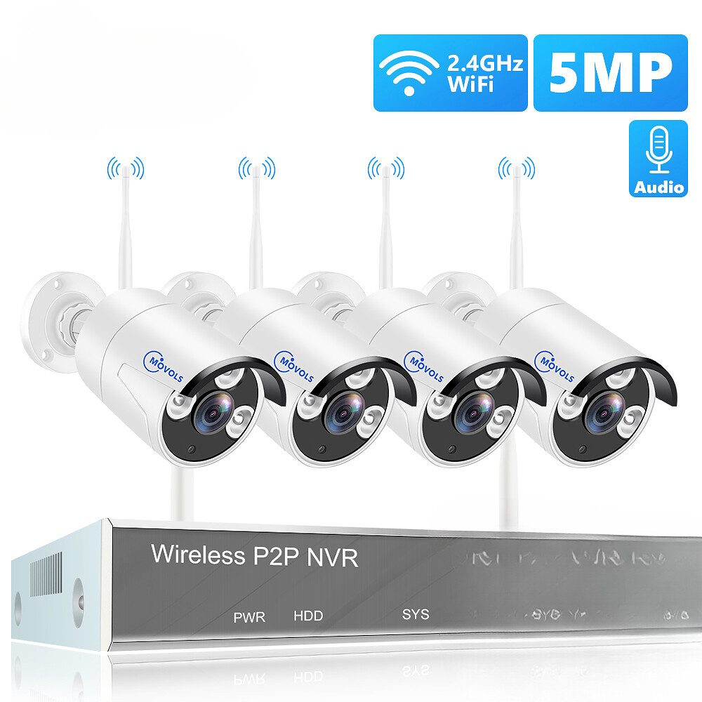 Wireless Waterproof WiFi IP Security Camera with Audio Recording and P2P Video Surveillance  -image