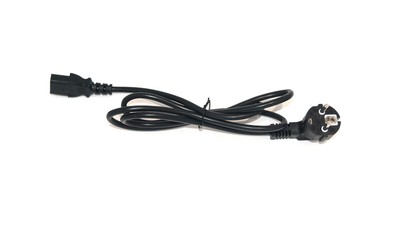 Chargio Europe Power Cord for PC, monitor, printer. Schuko CEE7/7 to IEC C13, Bl