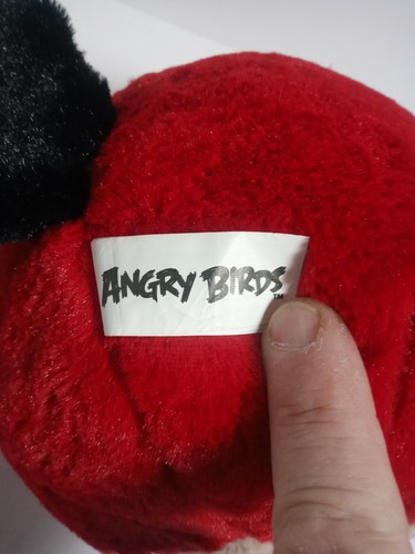 Angry Birds Plüschtier rot Stofftier - Bild 6 von 7