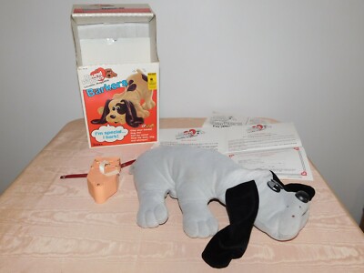 VINTAGE 1987 TONKA TOY POUND PUPPIES BARKERS BARKING DOG NEW OLD STOCK IN BOX 