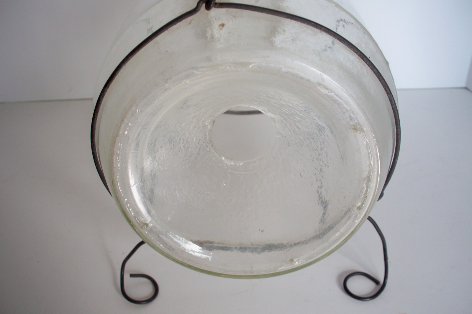 VINTAGE GLASS MINNOW TRAP eBay