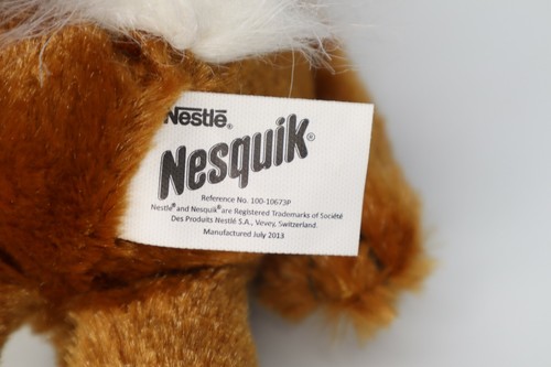 Nestle Nesquik Stuffed Bunny Rabbit Plush 14” w/ Wire Ears (2013) - Picture 9 of 10