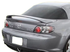 PAINTED LISTED COLORS FACTORY STYLE SPOILER FOR A MAZDA RX8  2004-2008