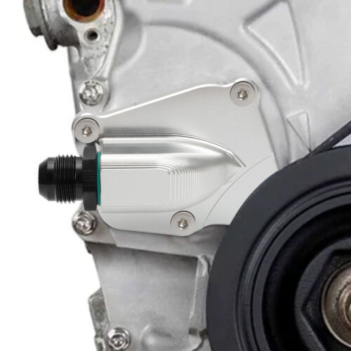 For Honda Acura K-Series K20 K24 Oil Return Tensioner Plate Cover Turbo Drain - Picture 4 of 12