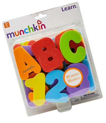 munchkin bath letters and numbers target