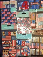 Jolee's Boutique Stickers USA Flags Patriotic July 4th -YOU PICK - NEW