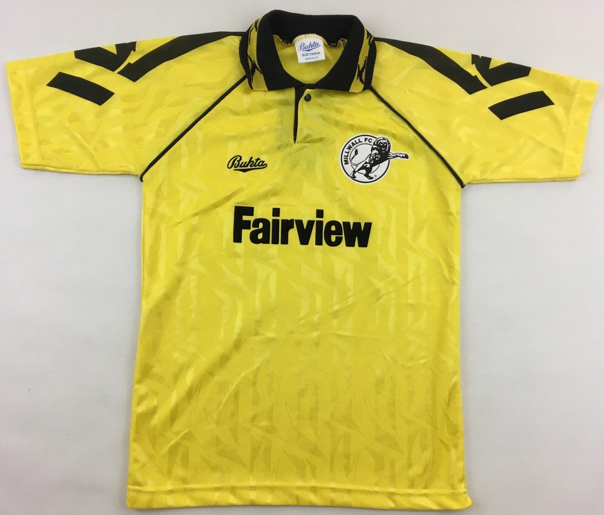 Retro Football Captain Morgan Millwall Yellow Kit Millwall FC 1992