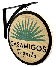 Casamigos Tequila Double Sided Pub Sign