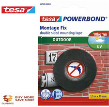 Double-Sided Adhesive Tape Tesa 55750-00004 Indoor Outdoor 1.5m x 19mm