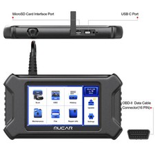 Mucar Used CS4 Car Diagnostic Scan Tool OBD2 Scanner ABS SRS Transmission Engine