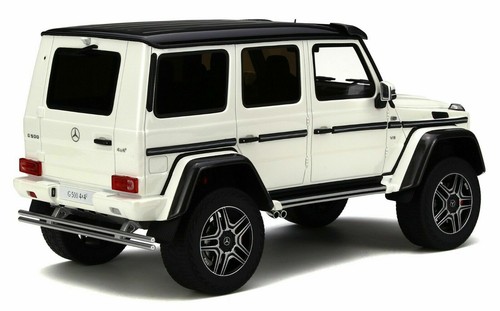 Mercedes G500 V8 4X4 2015 White GT Spirit GT142 1/18 999 Pieces Benz Resin - Picture 3 of 9