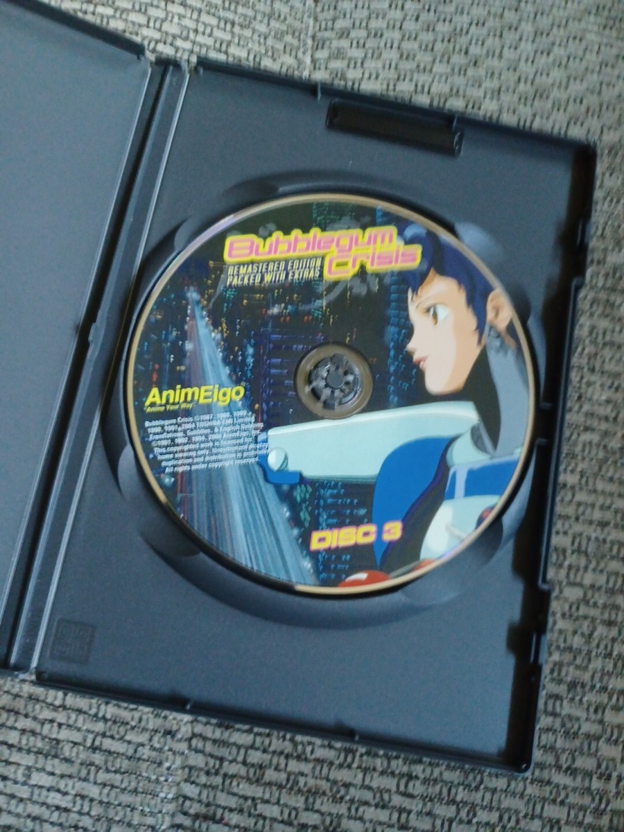 バブルガム・クライシス Vol.3 [DVD] Bubblegum Crisis - Vol. 3