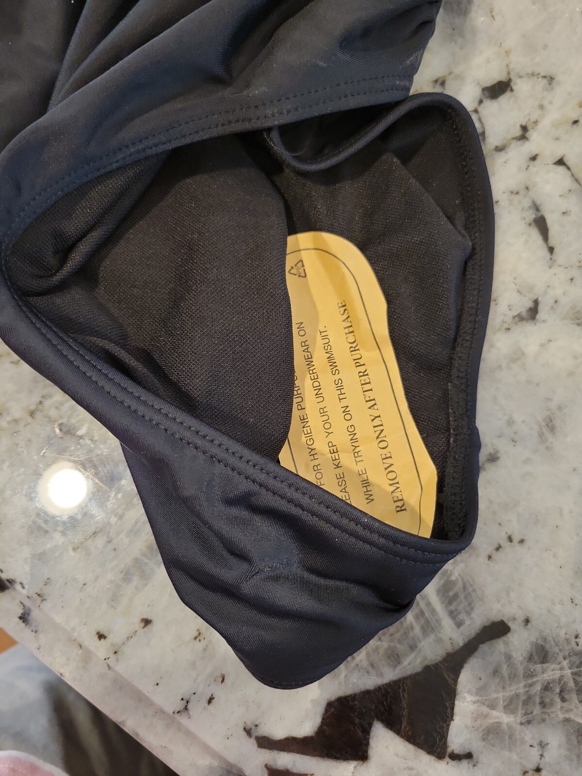 Tempotrek Womens Size L Black One Piece Swim Suit NWT Wrap-Around