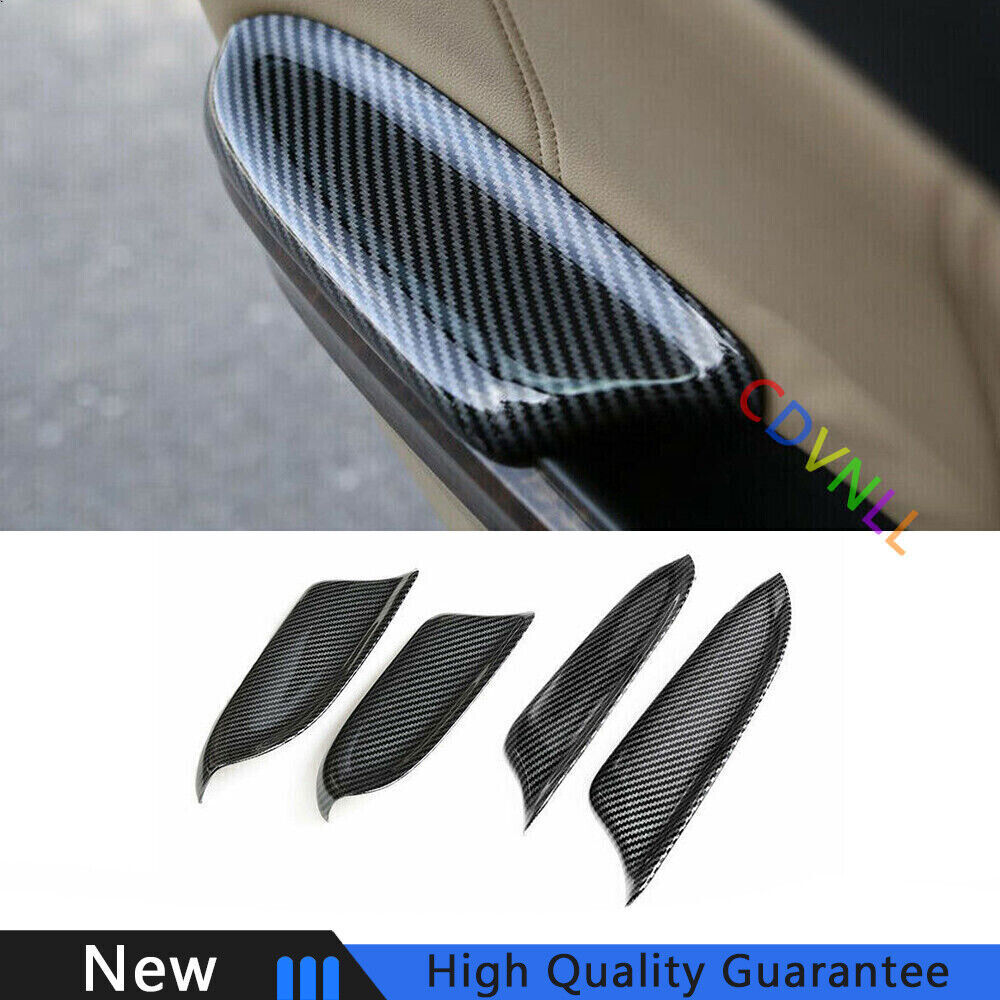 For Honda Accord Crosstour 2008-2013 Carbon Fiber Interior Door Panel Cover Trim