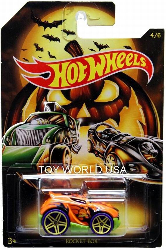 2019 Hot Wheels Halloween Rocket Box Car #04 Limited Edition