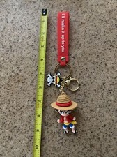 Luffy key Chain One Piece Keychain,PVC Keychains,keychains for kids,keychains fo