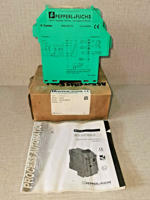 PEPPERL+FUCHS KFD2-GUT-1.D TEMPERATURE CONVERTER 231224- NEW WITH OLD STOCK BOX