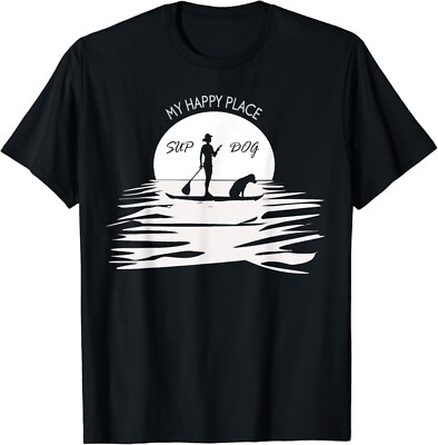 Sup Dog Funny Stand Up Paddle Boarding Dog Gift Unisex T-Shirt